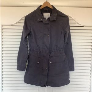 A New Day Grey Utility  Lightweight Jacket Size XS